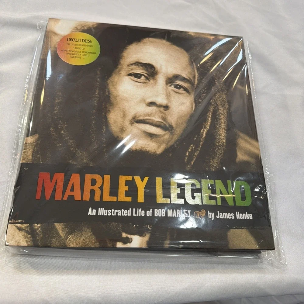 Marley Legend: An Illustrated Life of Bob Marley by Henke, James Hardback Book